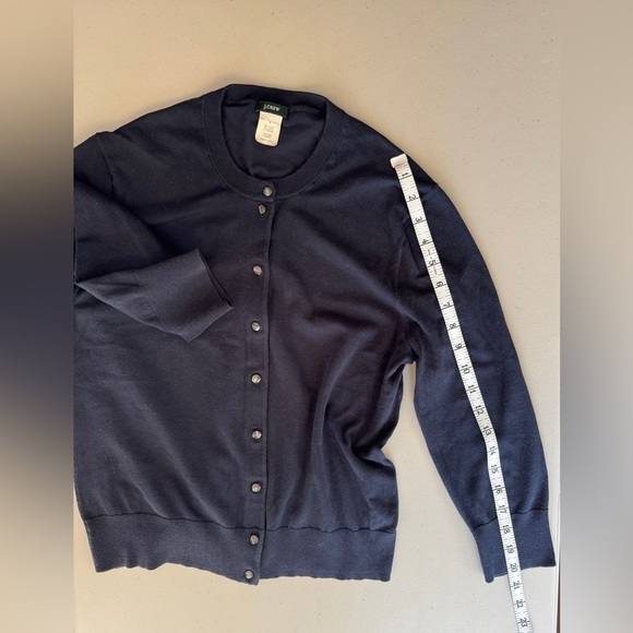 J Crew Navy Summer Half Sleeve Sweater - Picture 11 of 15